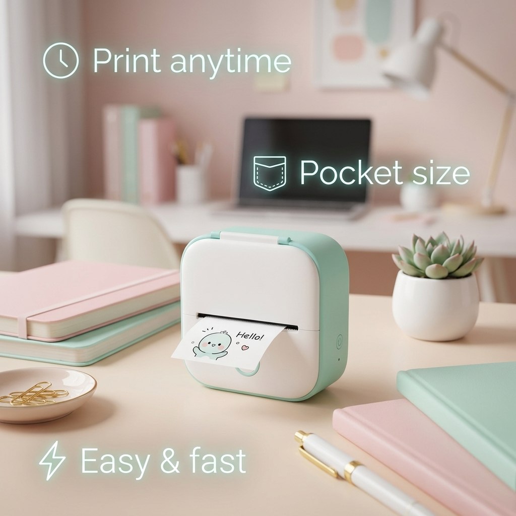 Portable Mini Printer By Loever