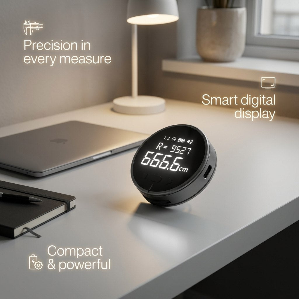 Electronic Measuring Ruler By Loever