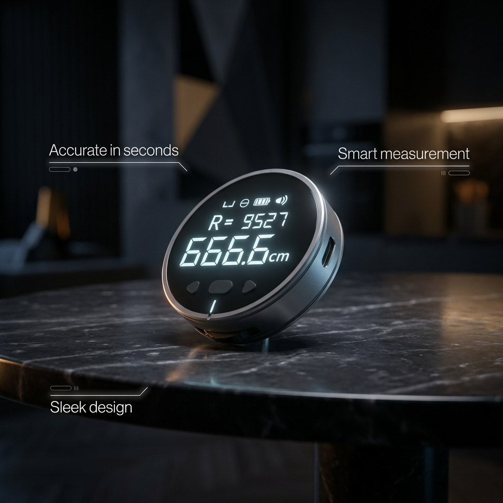 Electronic Measuring Ruler By Loever