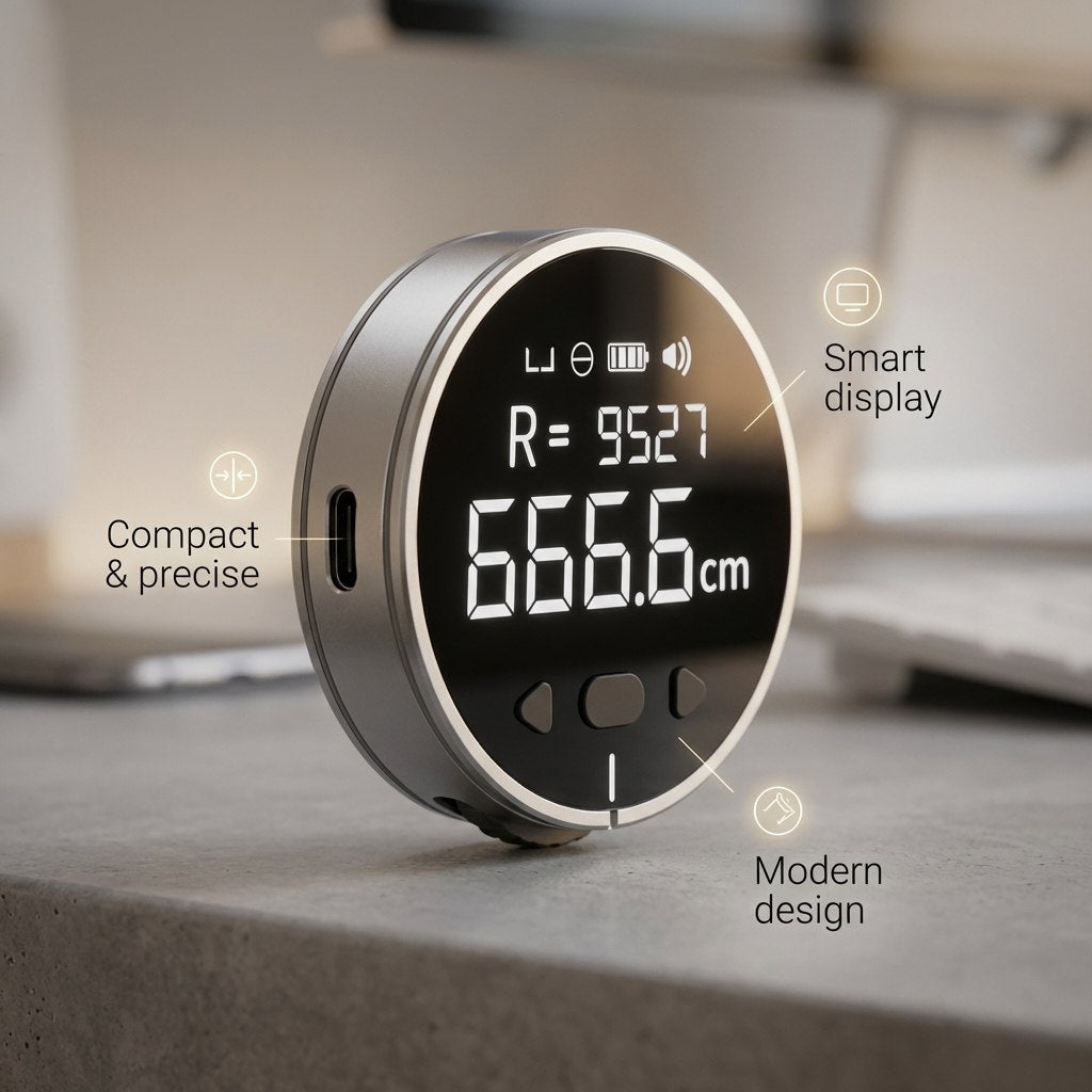 Electronic Measuring Ruler By Loever