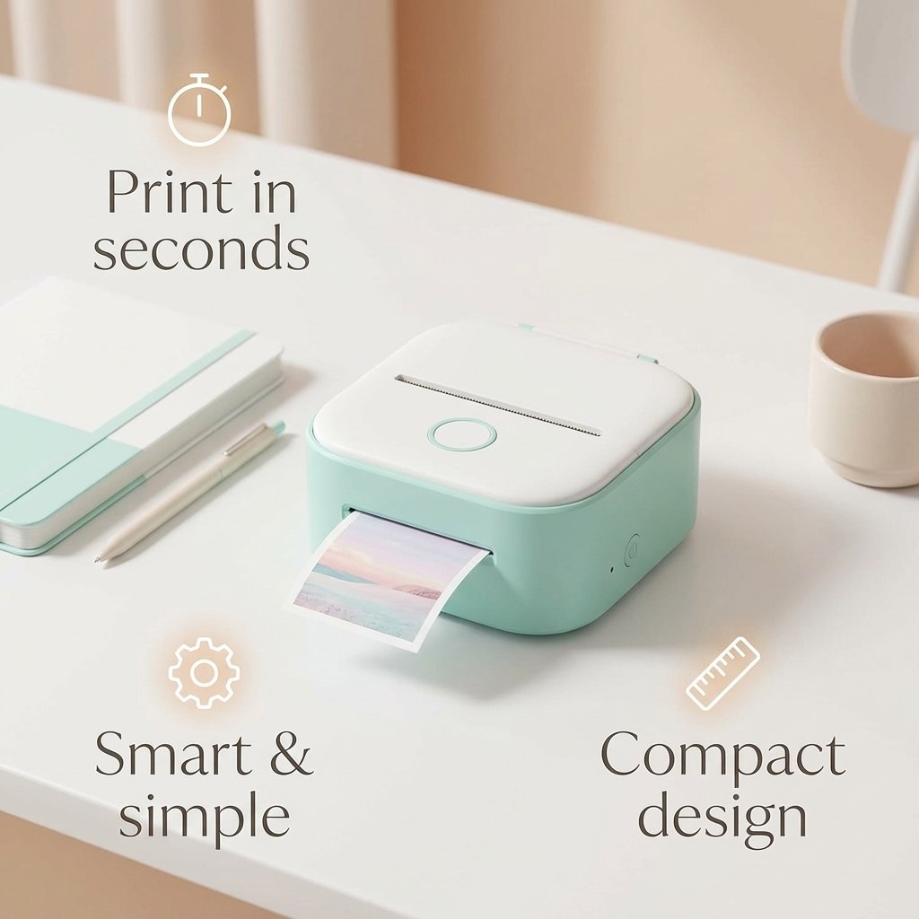 Portable Mini Printer By Loever