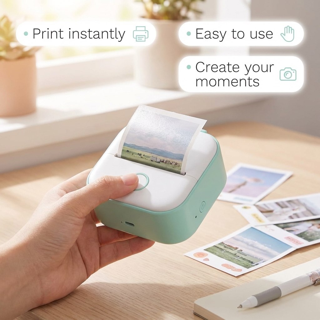 Portable Mini Printer By Loever